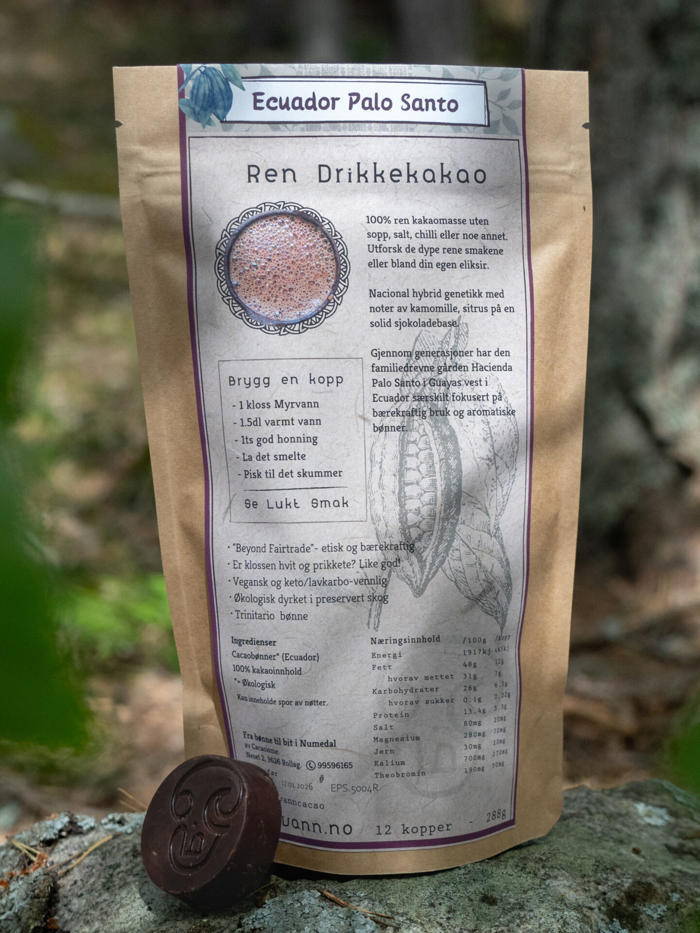 Ecuador Palo Santo. Ren. Bakfra.